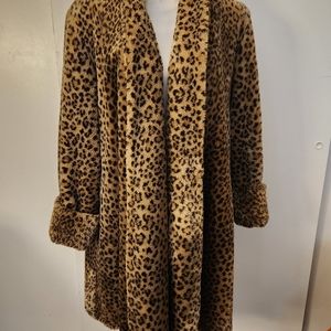 Vintage Marvin Richards Leopard Fur Jacket